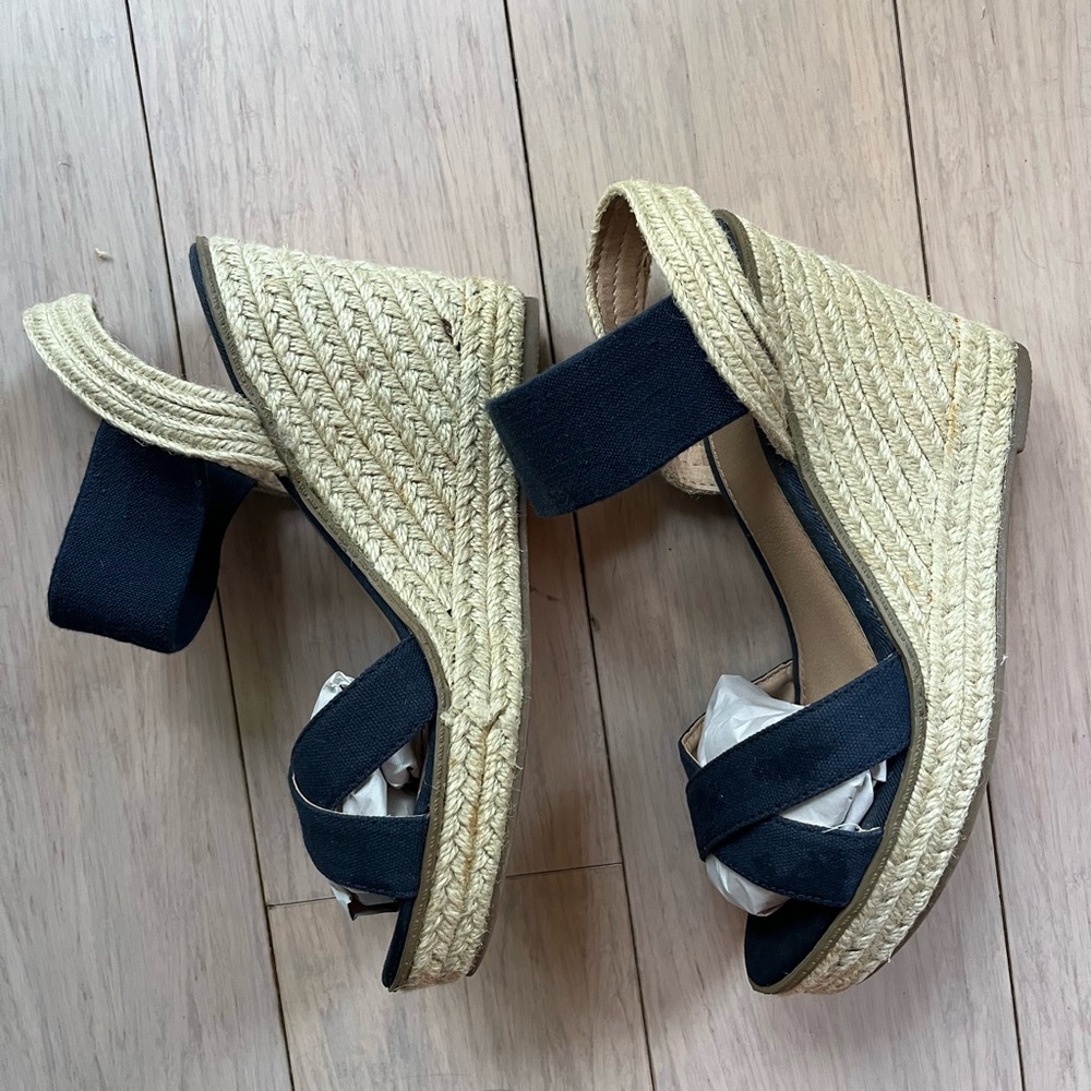 Merona Espadrille 9.5 Wedge Sandals SALE